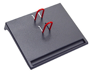 Подставка под календарь пластик, малая, цвет черный Стамм 205*175*37 мм