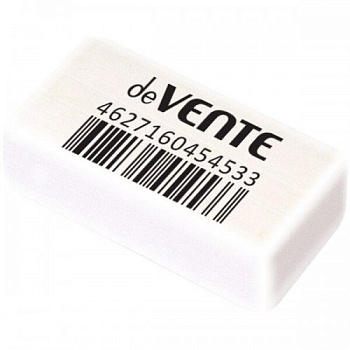 Ластик deVENTE "Box" 31*13*9 мм белый
