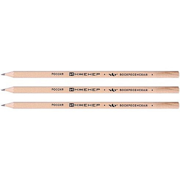 Карандаш ч/г  2В Воскресенская к/ф "Инженер"