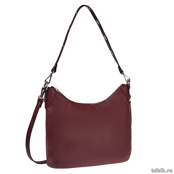 Сумка женская Dr.Koffer 30*20*10 см, нат. кожа, бордо