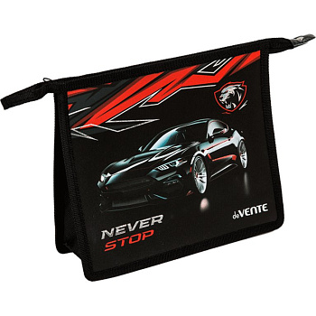 Папка для тетрадей А5 на молнии deVENTE "Never Stop" дно с расширением