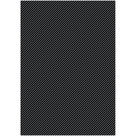 Бумага упаковочная 70*100см  в рулоне (ассорти) "Pattern on black" MESHU