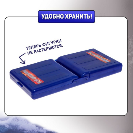 Игра настольная  .6+ "Морской Бой" (2 игрока, 60мин) ЛАС ИГРАС