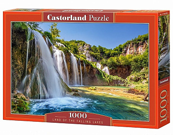Пазлы 1000 дет. "Земля водопадов" Castor Land 9+