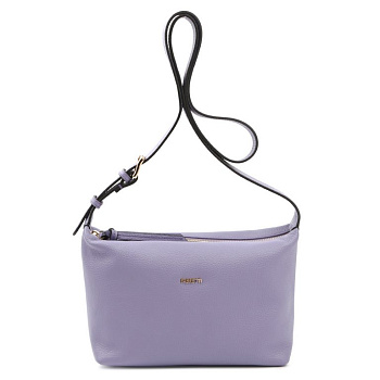 Сумка женская FABRETTI 29х17х9 см, нат. кожа, сиреневый