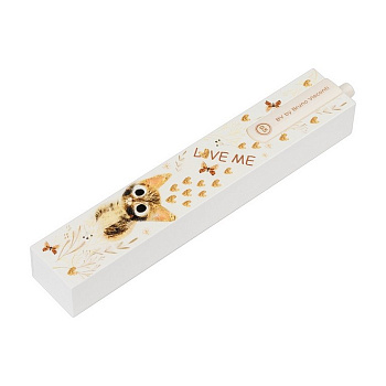 Ручка шариковая Bruno Visconti "Love me. Милый котик" в подарочном пенале (0,5 мм)