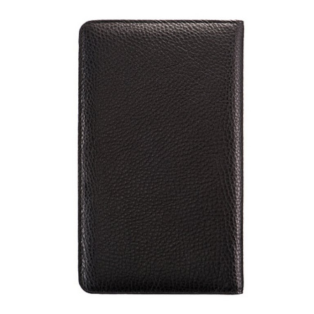 Визитница Dr.Koffer 20,5*12см на 72 визитки, черная