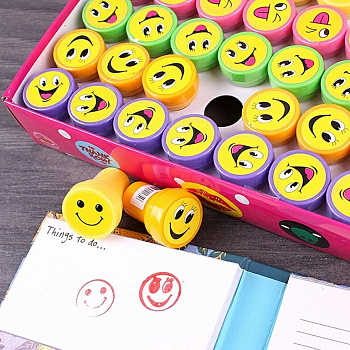 Штамп "Смайлики" ассорти