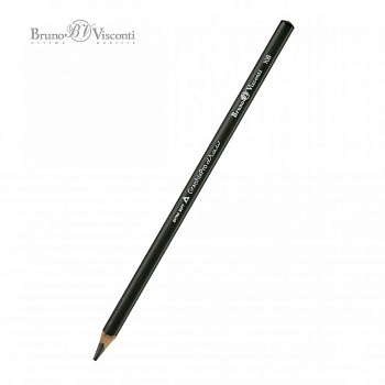 Карандаш ч/г 10В трехгранный Bruno Visconti "GraphixPro"