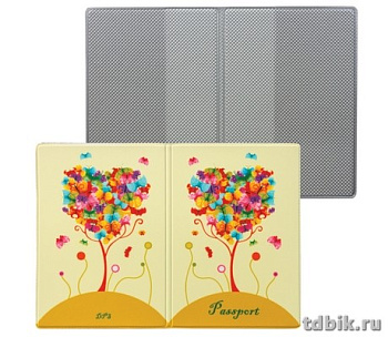 Обложка для паспорта "Твой стиль"  (Дерево)