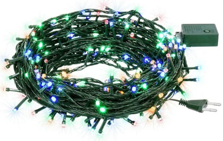 Гирлянда комнатная Нить 10м, 100 цв. ламп, 8 режимов