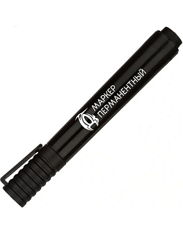 Маркер перманентный  2,0-5,0 мм РДК круглый, черный