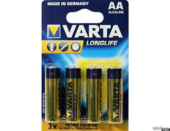 Батарейка щелочная LR-06 АА Varta LONGLIFE