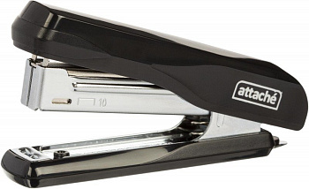 Степлер № 10 до 20л Attache чёрный с антистеплером