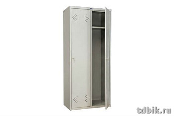 Шкаф для одежды метал. 2 отделения (1830*812*500мм) индив. замок