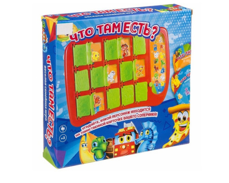 Игра настольная  .3+ "Что там есть?" 27,5х5,5х26,5 см, Zhorya