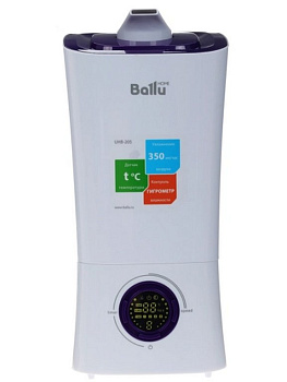 Увлажнитель воздуха Ballu UHB-205 23 Вт, 3.6л, 350мл/ч, ультразвуковой, ароматизация, белый
