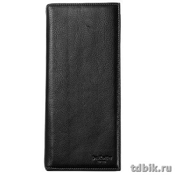 Визитница Dr.Koffer 27*11см на 96 визиток, черная