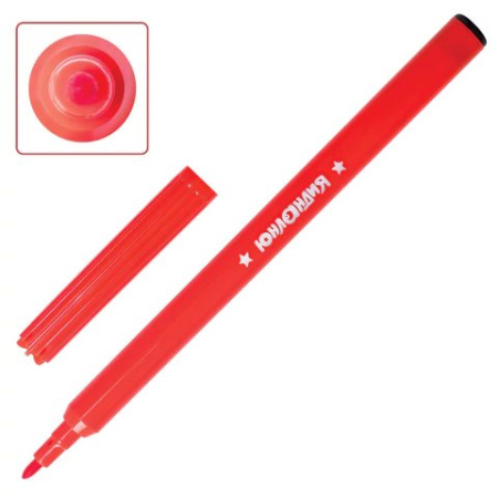Набор фломастеров 24 цв. Юнландия "Уроки рисования"