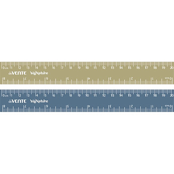 Линейка 20 см. пласт. deVENTE "sigNATURE"