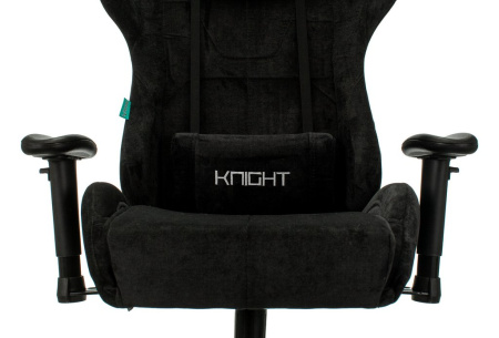 Кресло игровое Бюрократ VIKING KNIGHT Fabric (ткань, цв.  черный)