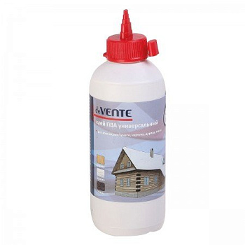 Клей ПВА 500 гр с дозатором, deVENTE универсальный