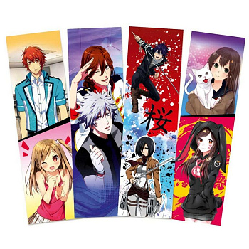 Закладка "Аниме" 45*162мм