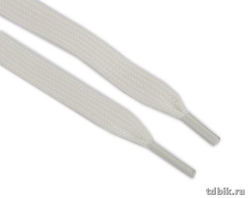 Шнурки белые 150см