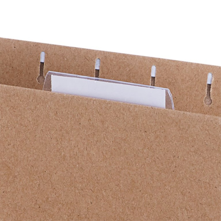 Папка подвесная OficeSpace 405*240 мм Fool-Scap коричневая