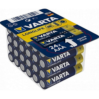 Батарейка щелочная LR-03 ААА Varta LONGLIFE POWER