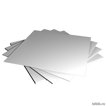 Пластик листовой ПВХ 2030*3050*4 бел.