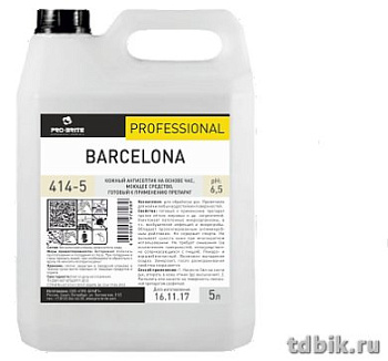 Антисептик для рук и поверхностей бесспиртовой 5 л. "BARCELONA"