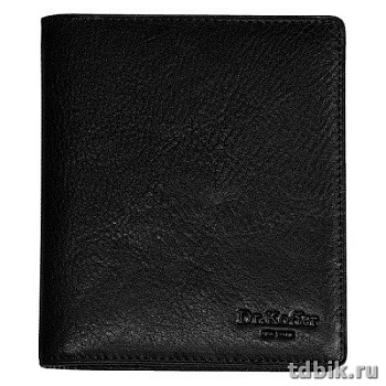 Визитница Dr.Koffer 13*11см на 48 визитки, черный