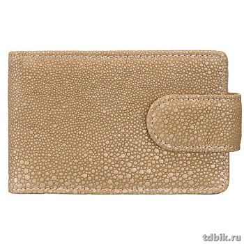 Визитница Dr.Koffer 11*7см на 48 визиток, бежевый