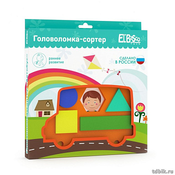 Сортер ЭВА "Автобус" EL BASCO (3+)