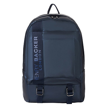 Рюкзак Henry Backer полиэстер 29x46x14см., синий